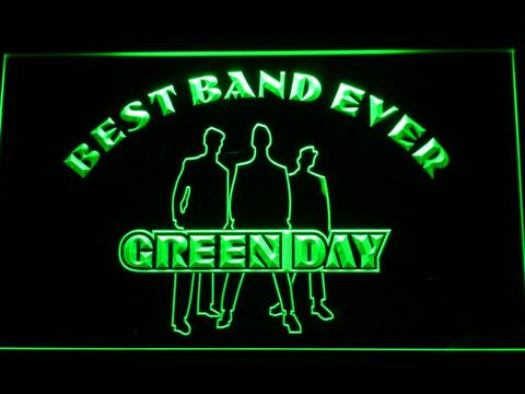 Green Day Silhouette Best Band Ever LED Neon Sign